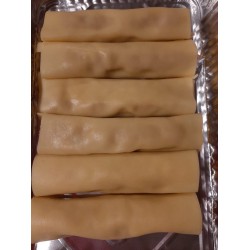 Canelones de carne sin bechamel